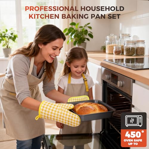 8pcs Baking pans set+Baking mat 3pcs