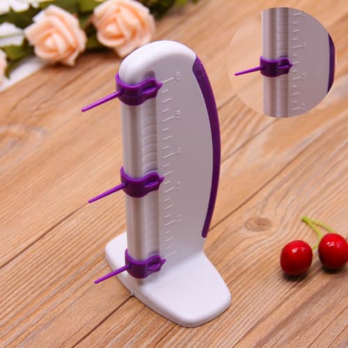 QIANG 2 Pcs Cake Measuring Marker Draw Balance Ruler,Cake Marker, Pattern Decoration Line Cake Edge Side Decorating Tools
