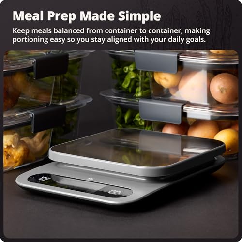Greater Goods Digital Food Scale for Kitchen & Baking, 22lb High Capacity