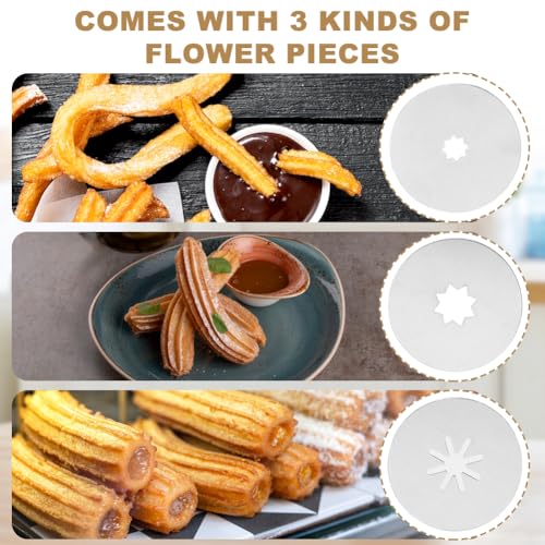 Churro Maker Machine,for Cake, Various Shapes, Máquina para Hacer Churros