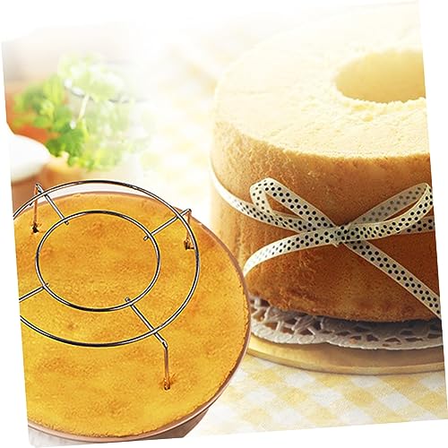 SHOWERORO Round Cake Cooling Rack Stainless Steel 2 pack