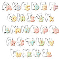 Letter Cookie Cutters Shapes Large 2 Inch - 26 Pcs Stainless Steel Round Alphabet Letter Cookie Cutter Set Fondant Biscuit Fruit Dough Mold Tools for Sandwich, Birthday, Christmas, and Holiday Party - color: Round Letter Cookie Cutters - 2INCH