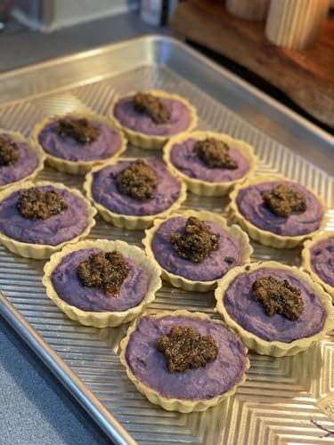 4" Tart Pans with Removable Bottom, Non-Stick Quiche Molds 6-Pack - size: 4inch