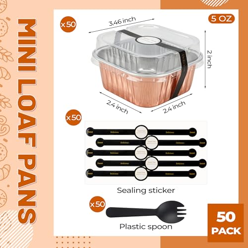 Halloween Cake Pan, Champagne 50 Pack for Dessert Tables - color: Champagne, size: 5 oz