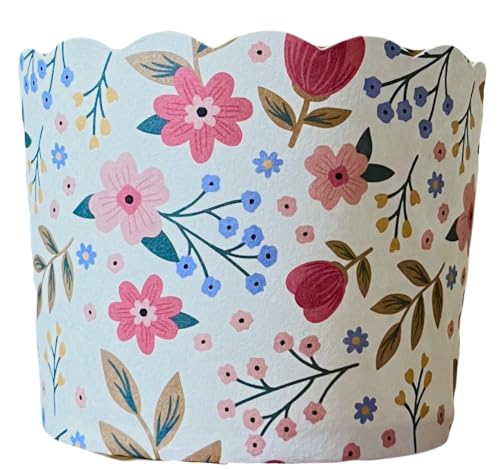 Paper Baking Cups, Greaseproof Disposable Cupcake Liners (Large Cups (50-Pack), Floral) - color: Floral