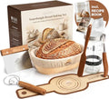 Sourdough Starter Kit with Oval Banneton Proofing Basket
