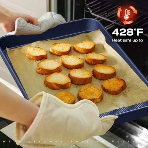 Baking Pans Set 8-Piece Bakeware Sets, Baking Sets for Cooking Oven Pan Set - size: 8PCS