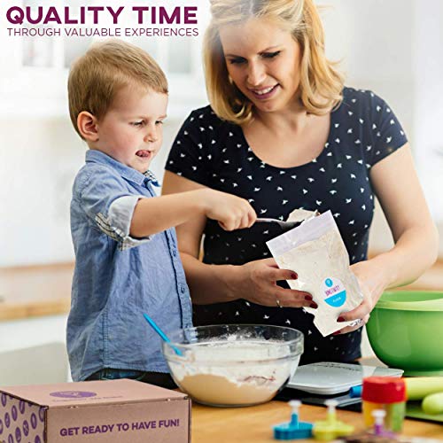 Baketivity Chocolate Chunk Cookies Kids Baking Kit with Ingredients - color: Chocolate Chunk Cookies