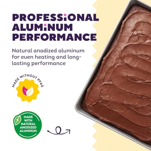 Wilton Aluminum Rectangular Sheet Pan, Made Without PFAS, 9 x 13 in.