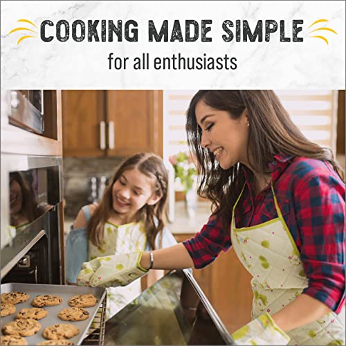 Checkered Chef Baking Sheet and Cooling Rack Set for Cooling and Baking