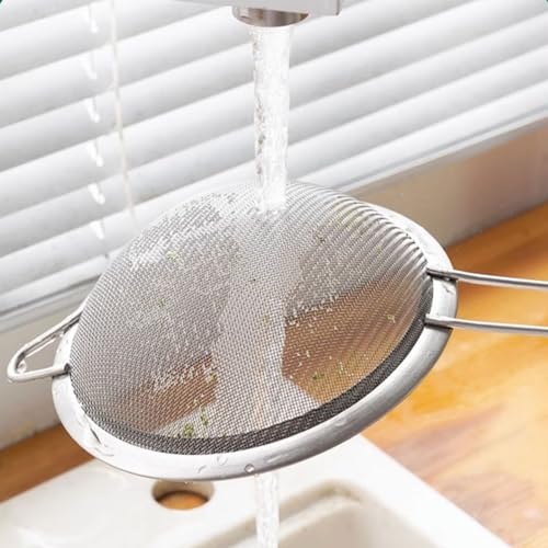 2PCS Small Fine Mesh Strainers Set