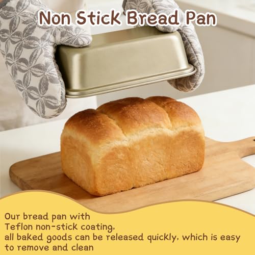 QTLCOHD 16 Pack Loaf Pans 5" x 2"