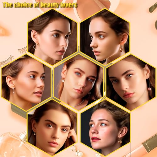69 pcs Ear Piercing Gun, Reusable Ear Piercing Kit - color: gold