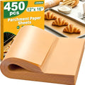 450 Pcs Parchment Paper Sheets for Baking,12x16 Inch Baking Paper - size: 450pcs - 12x16in