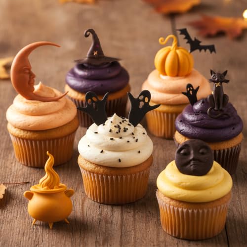 Ghosts Silicone Texture Mold Halloween Fondant Molds