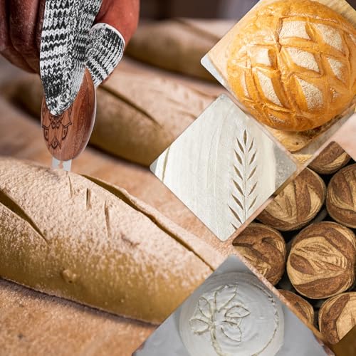 18Pcs Wooden Bread Scoring Lame Tool for Baking