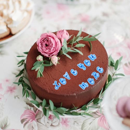 66PCS Alphabet Number Cake Stamps, 0-9 Number Molds for Fondant Cake Cookies, Upper and Lower Case A-Z Characters Shapes Stamps Set for Sugar Chocolate DIY Cake Baking Decoration