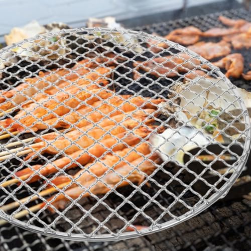 Stainless Steel Round Cooking Rack with Legs 10.43In for Baking Cooling Grilling Steaming Air Fryer Oven Canning Pot Use