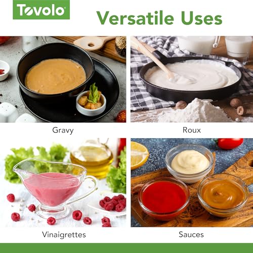 Tovolo Flat Sauce Whisk 10 Inch for Roux Gravy and Deglazing - style: Sauce Whisk