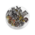 15PCS Number Cookie Cutters Set, Stainless Steel Math Symbol Cutters