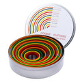 Alimat PluS Round Biscuit Cutter Set, 12 Pack Circle Cookie Cutters - size: 12 Pack, Round Shape