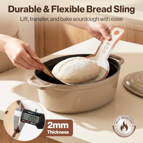 Sourdough Starter Kit with Oval Banneton Proofing Basket