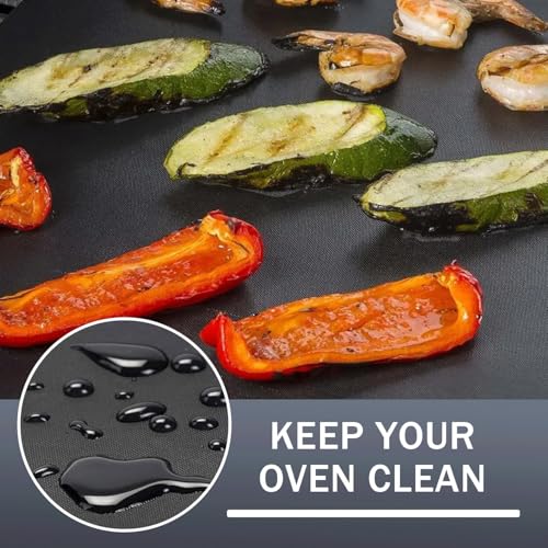 4 Pcs Air Fryer Liners and 100 Pcs Parchment Paper for Breville BOV900BSS