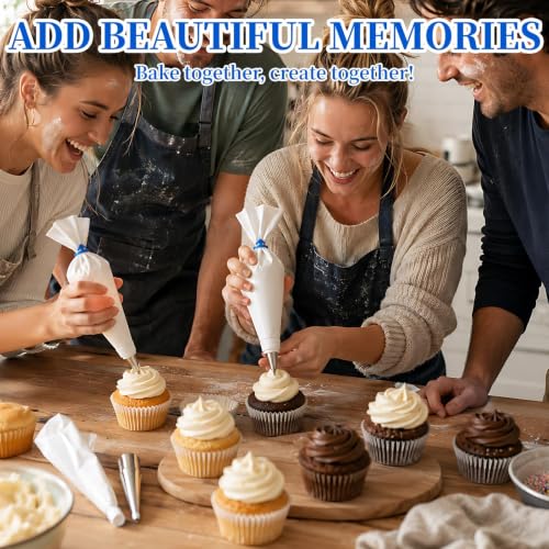 11Pcs Piping Tips Set, Stainless Steel Cake Decorating Tips Set