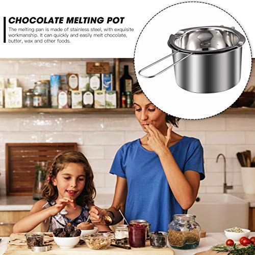 Healifty Stainless Steel Double Boiler Pot Set Melting Pot