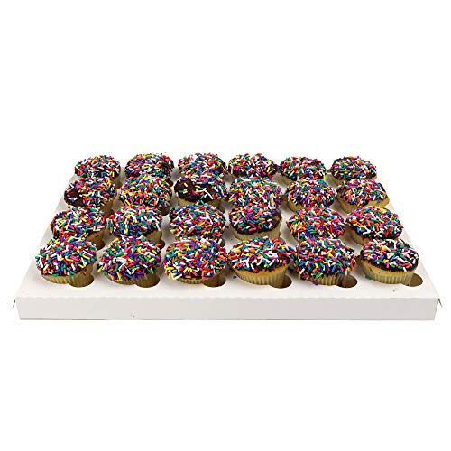 Mini Cupcake Insert for 14x10 Cake Box, 100 Pack