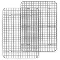 P&P CHEF 16.6 Inch Stainless Steel Cooling Baking Rack Set of 2 - size: 16.6 Inch