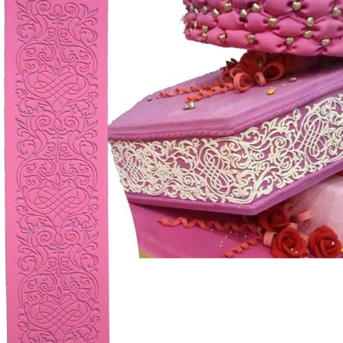Edible Wedding Lace Cake Silicone Baking Mat