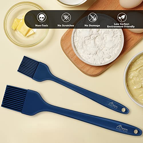 HOTEC Silicone Basting &Pastry Brushes BPA Free, Classic Blue 2 - color: Classic Blue