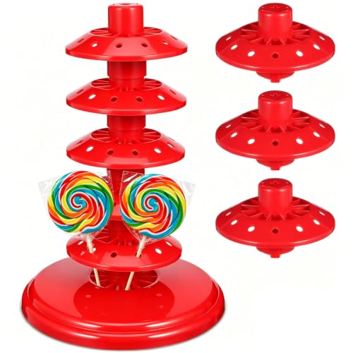 PRETYZOOM Lollipop Display Holder Multi-Tier Lollipop Holder Stand