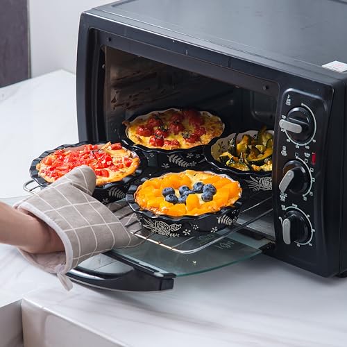 Wisenvoy Mini Pie Pans - Ceramic Pie Plates for Baking