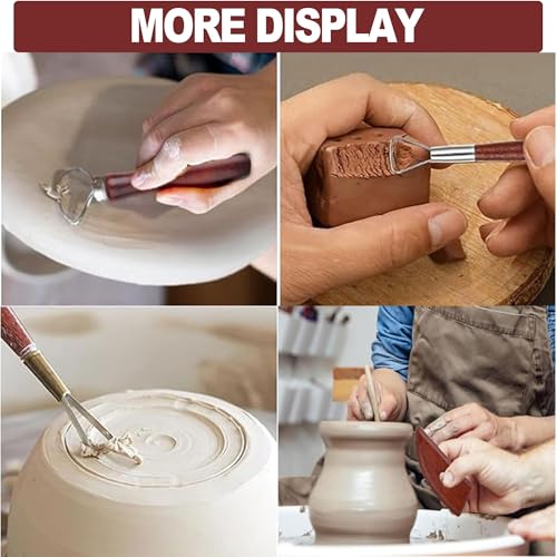 LINPHCEY 35-Piece Clay Sculpting Tools Set Perfect for Polymer Air Dry Modeling Clay Beginners & Professionals Ideal for DIY Pottery & Ceramics Tools for Clay Sculpey Sculpting & Crafting - color: 35PCS/SET