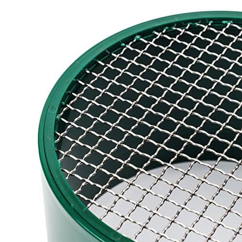 ASR Outdoor 4 Mesh Gold Panning Sifting Classifier Screen Mini 6 Inch - size: 4 Holes per Square Inch