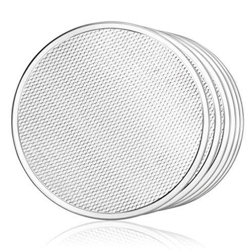 New Star Foodservice Aluminum Pizza Baking Screen, 12 Inch - size: 12-Inch