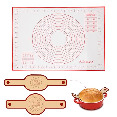 Bread Sling Set, Silicone Bread Sling with Pastry Mat, 3PCS