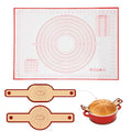 Bread Sling Set, Silicone Bread Sling with Pastry Mat, 3PCS