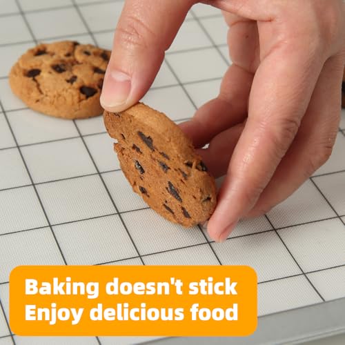 Silicone Baking Mat Roll 16IN*5FT Free Cutting, Non-Slip Pastry Mat, Non-Stick Reusable Air Fryer Liner, Oven Liners, Counter Mat, Freeze Dryer Mat, Easily Cut to Size Fit All Ovens Pans Tins Dishes - color: White Blue Line, size: 60"L x 16"W