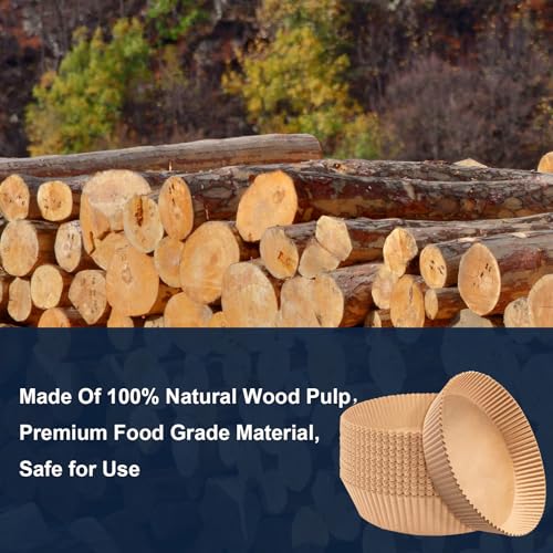 600 PCS 7.9 Inch Round Air Fryer Baking Paper Liners