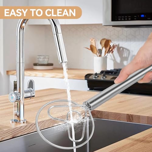 Danish Dough Whisk Stainless Steel Hook Dutch Baking Tool Bread Sourdough Mixer for Pizza Pastry Cake Batter Making - color: Stainless Steel-XX