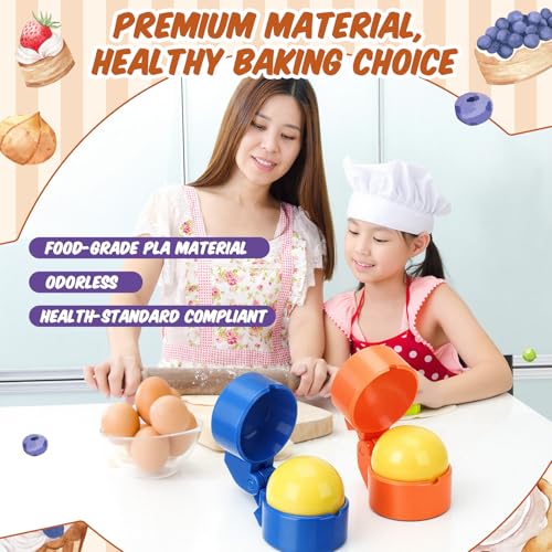 2 Pcs Large-sized Round Cake Pop Mold Press Set, Circle Cake Pop - color: Round, size: Large