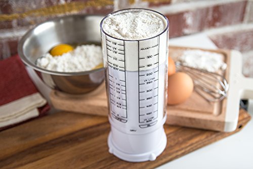 KitchenArt Adjustable Measuring Tool Set, TSP, TBL & 2 Cup Measuring Cup