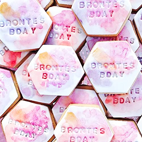5Pcs Hexagon Cookie Cutter Cookie Shaper Tool for Homemade Baking