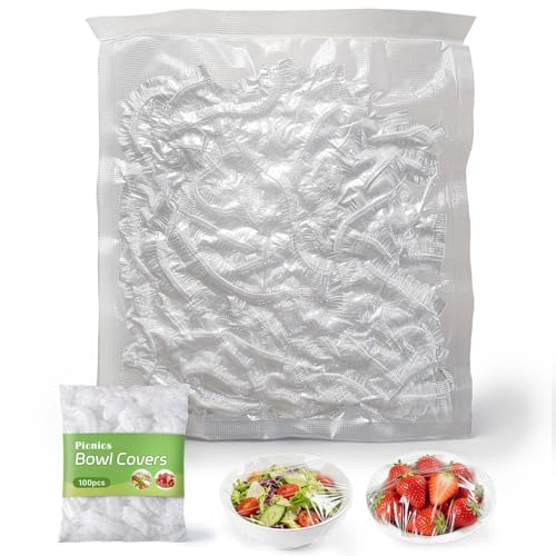 Reusable Plastic Bowl Covers for Bread Proofing, Food Storage, Shower Cap