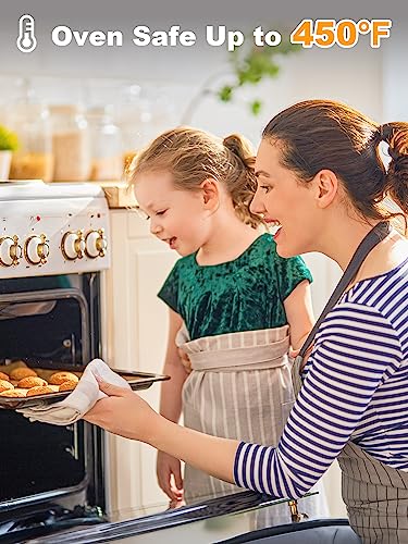 SMARTAKE 200 Pcs Parchment Paper Baking Sheets, 12x16 Inches, Non-Stick - size: 12" x 16"