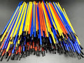 Paint Brushes Set, 300Pcs Plastic Paint Brushes Acrylic Paint Brush Watercolor Brushes Colorful Detail Painting Kit Art Supplies for Face Nail Art, Miniature Detailing and Rock Painting - color: 300pcs