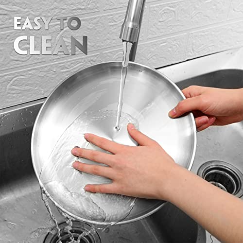 8 Pieces Silver Pizza Pans 10 Inch Bakeware - color: Silver, size: 10 Inch
